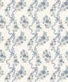 Colette Wallpaper, Blue
