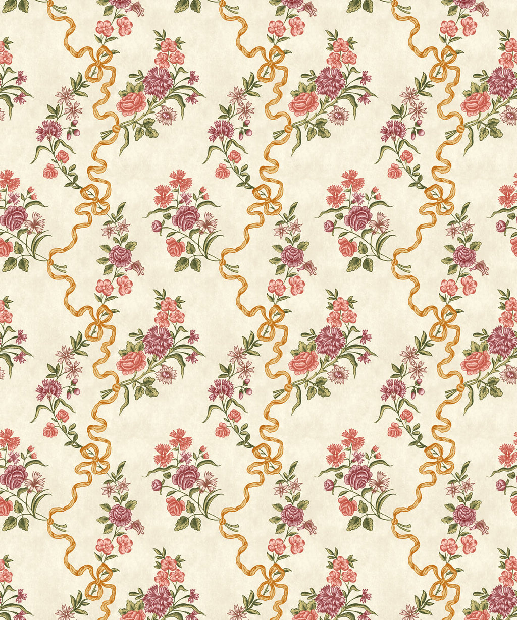 Colette Wallpaper, Parchment