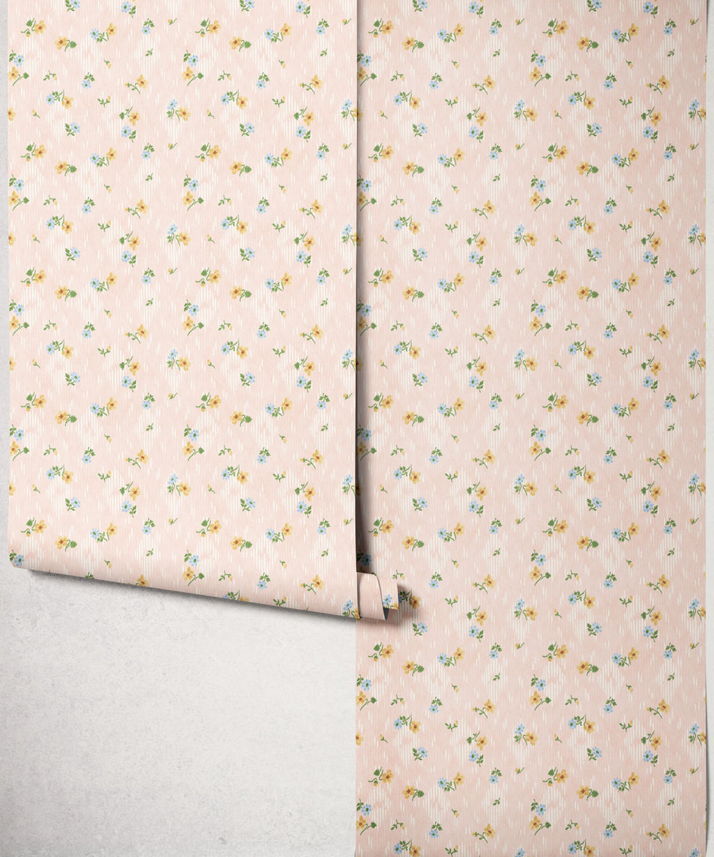 Dana Wallpaper, Blush