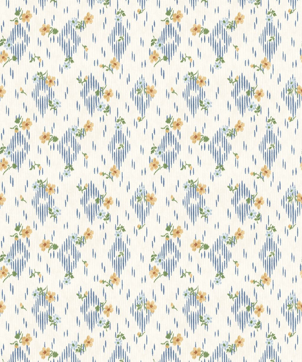 Dana Wallpaper, Blue