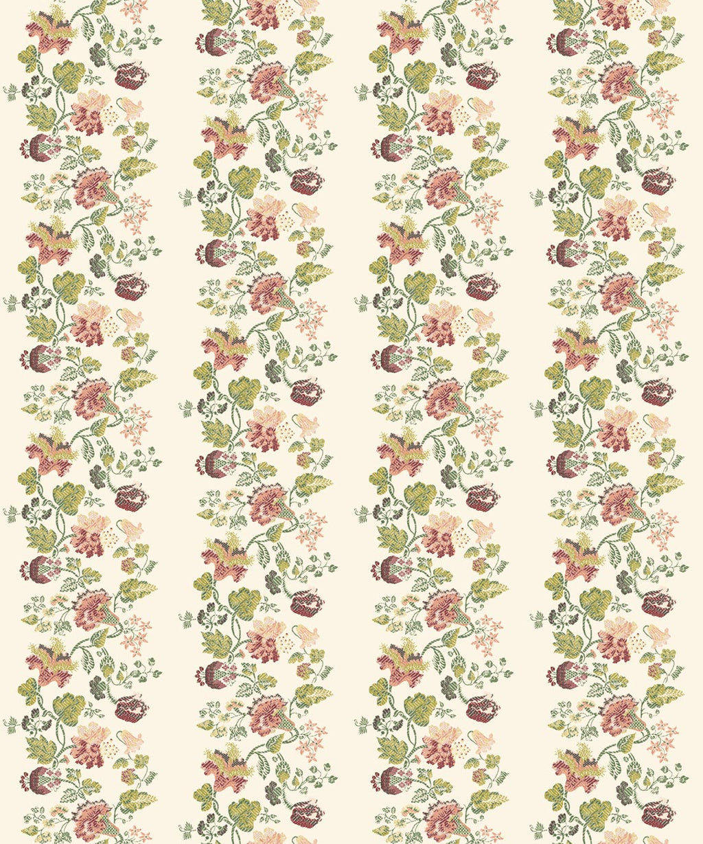 Maya Rose Wallpaper, Cream