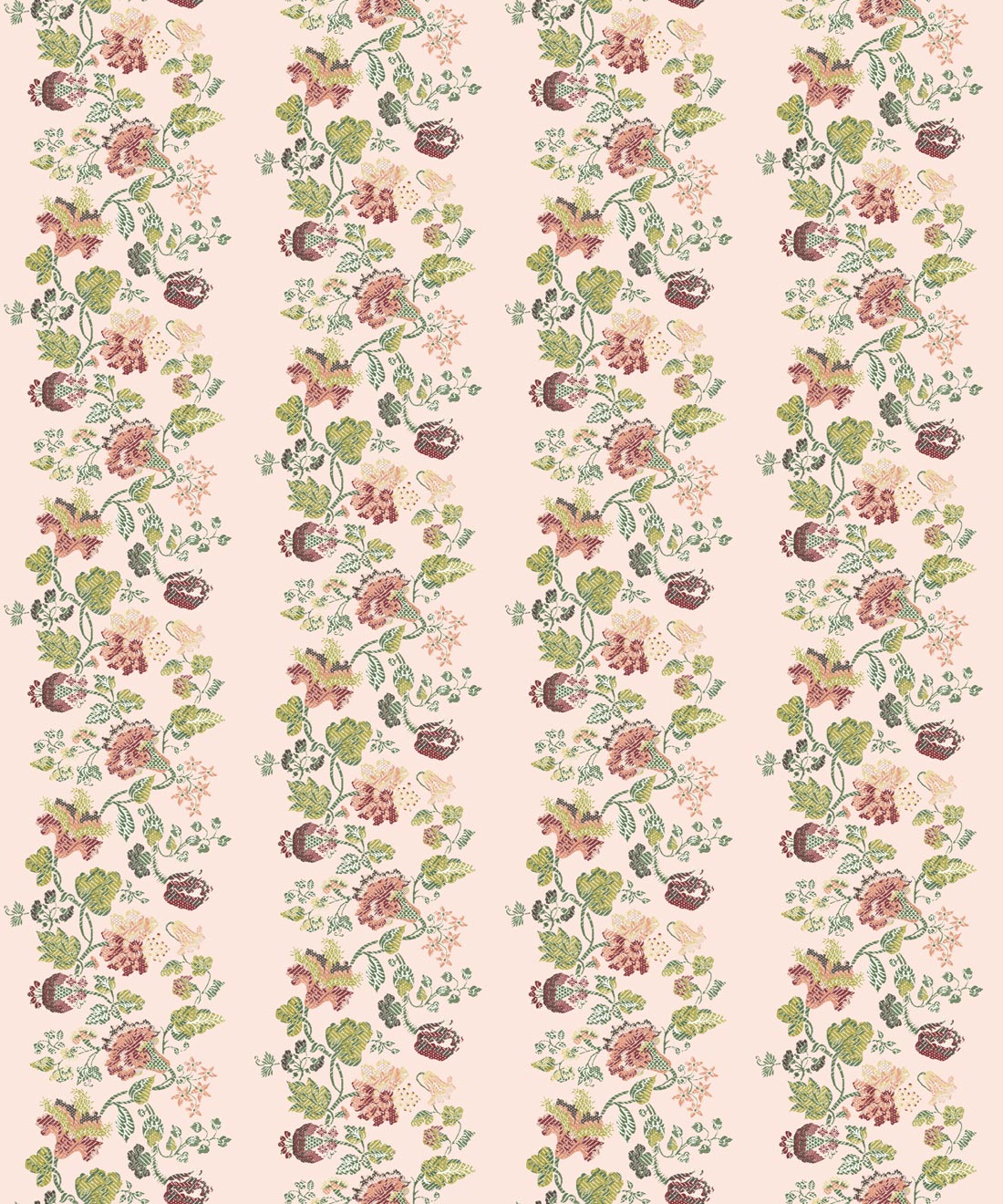 Maya Rose Wallpaper, Pink