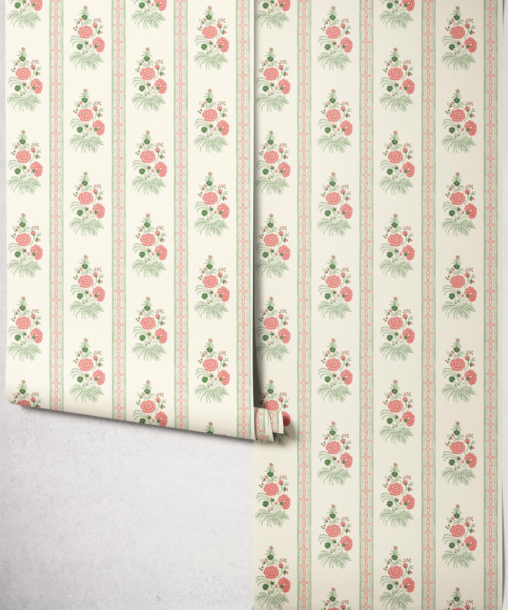 Salomone Wallpaper, Blush