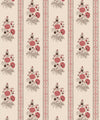 Salomone Wallpaper, Brown & Pink