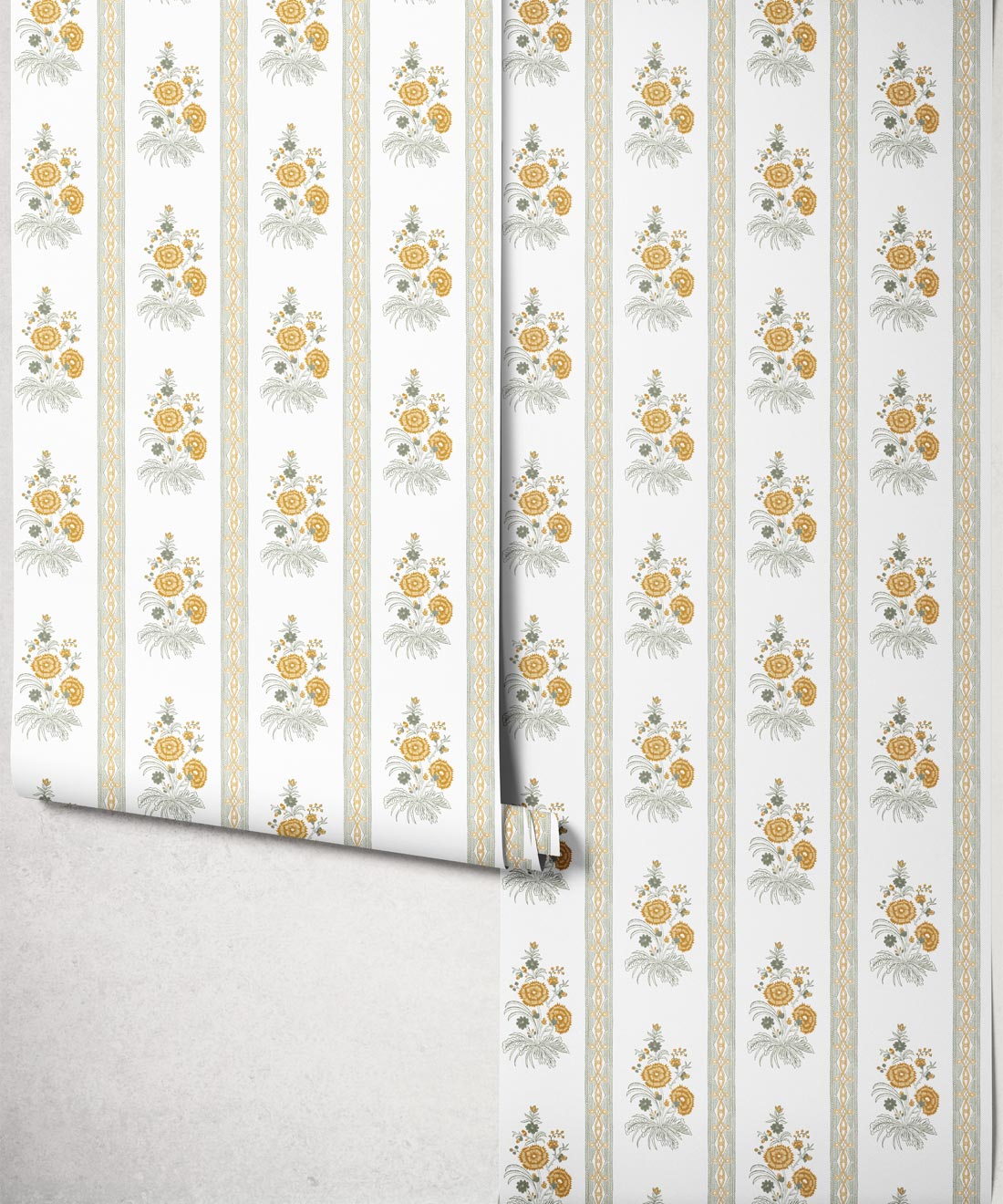 Salomone Wallpaper, Green