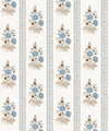 Salomone Wallpaper, Swedish Blue