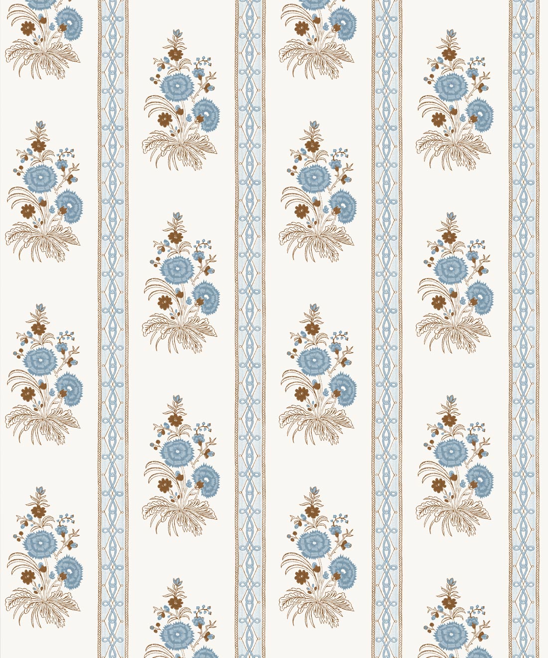 Salomone Wallpaper, Swedish Blue