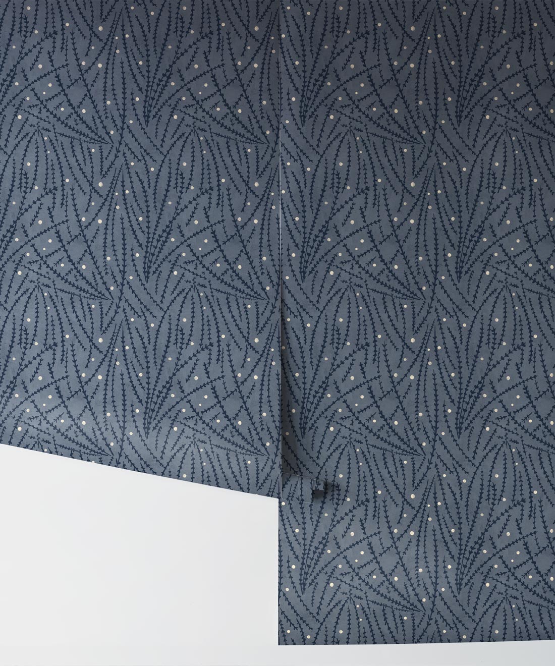 Brush Wallpaper, Blue