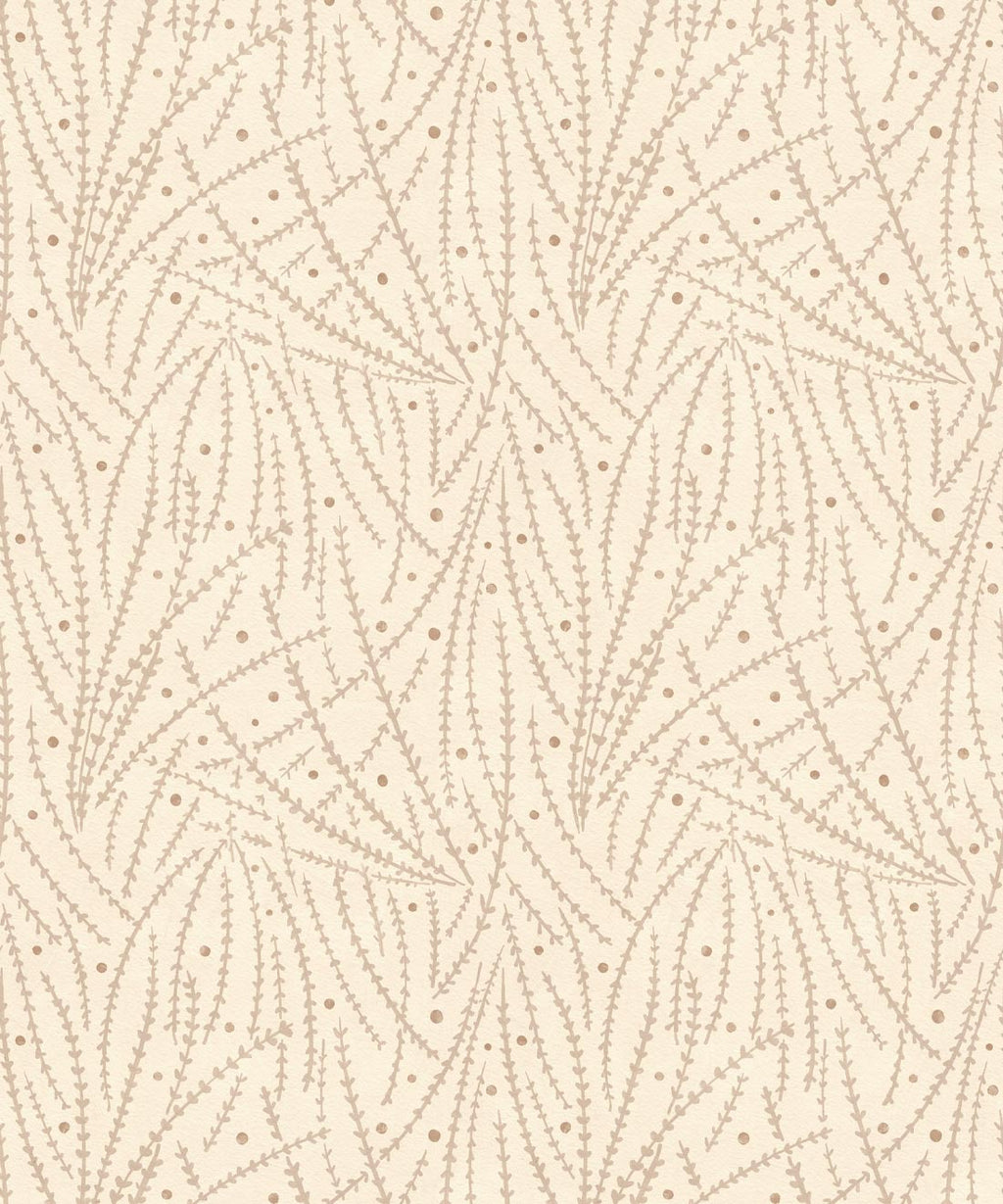Brush Wallpaper, Cream