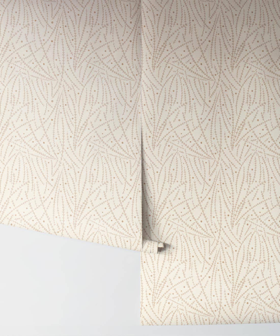 Brush Wallpaper, Cream