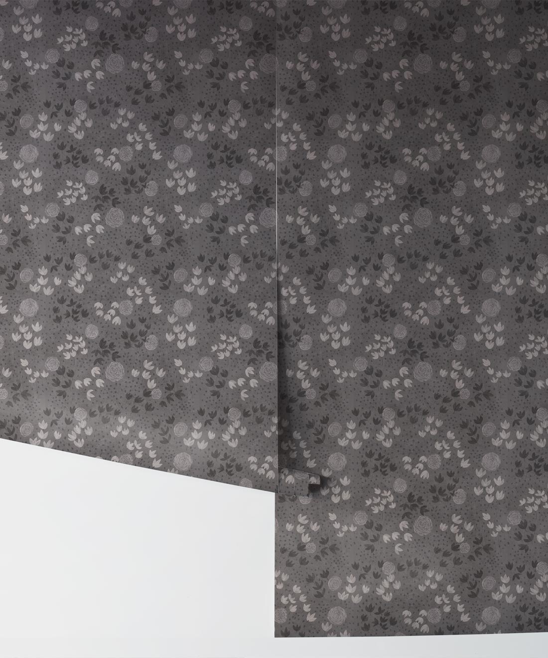 Dainty Wallpaper, Grey