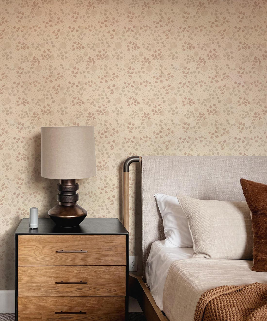 Dainty Wallpaper, Linen