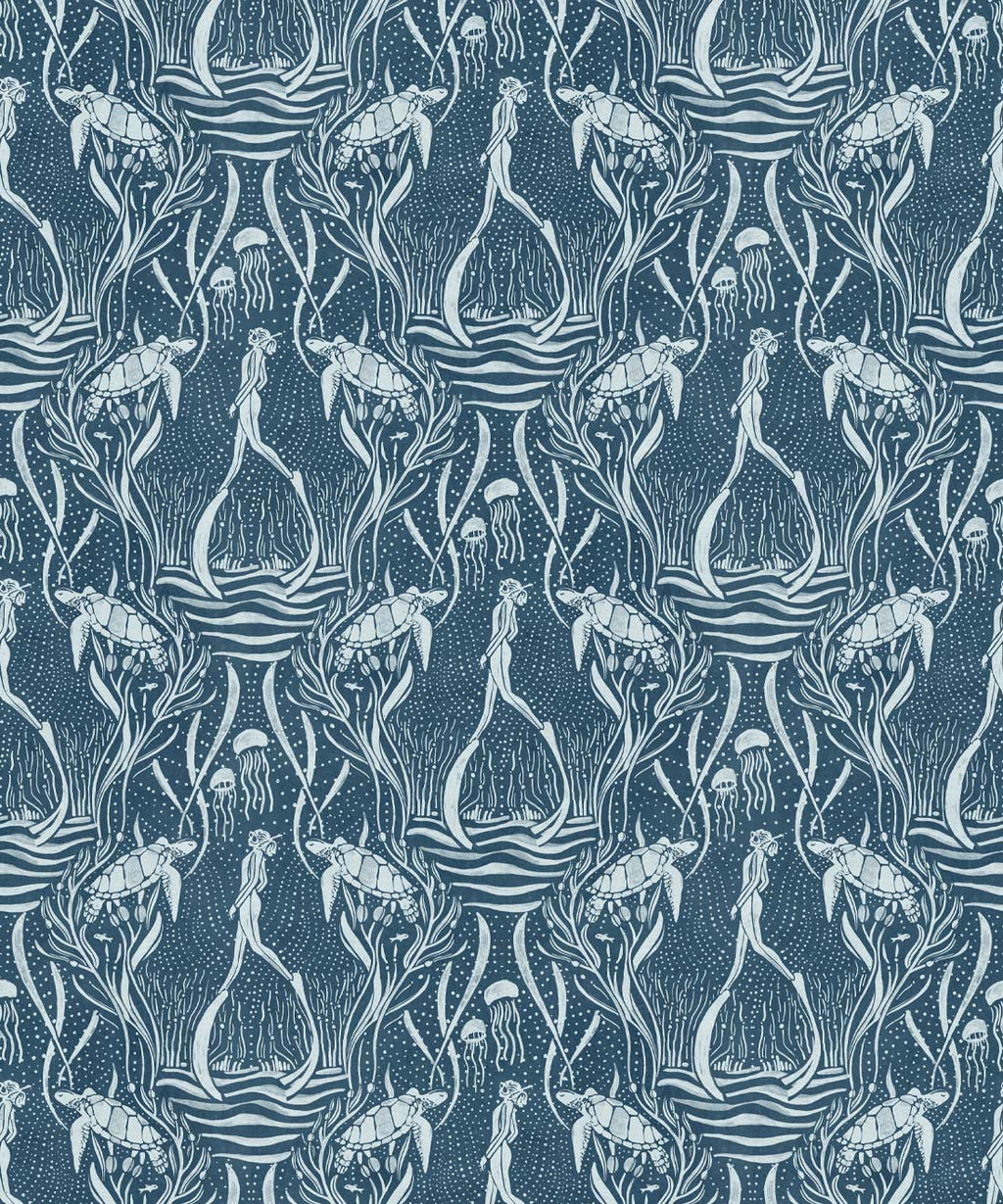 Deep Sea Wallpaper, Deep Blue