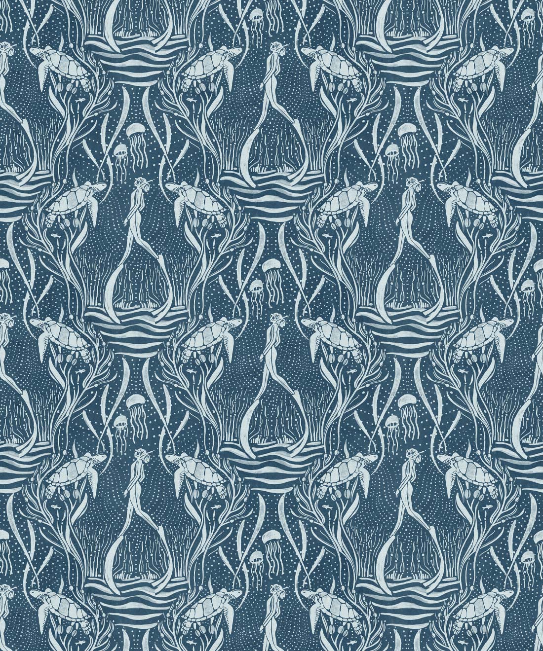 Deep Sea Wallpaper, Deep Blue