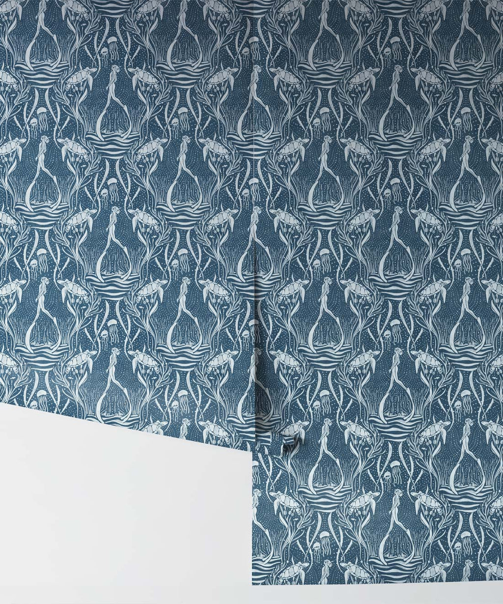 Deep Sea Wallpaper, Deep Blue