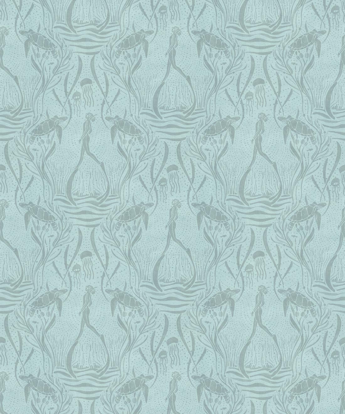 Deep Sea Wallpaper, Eggshell