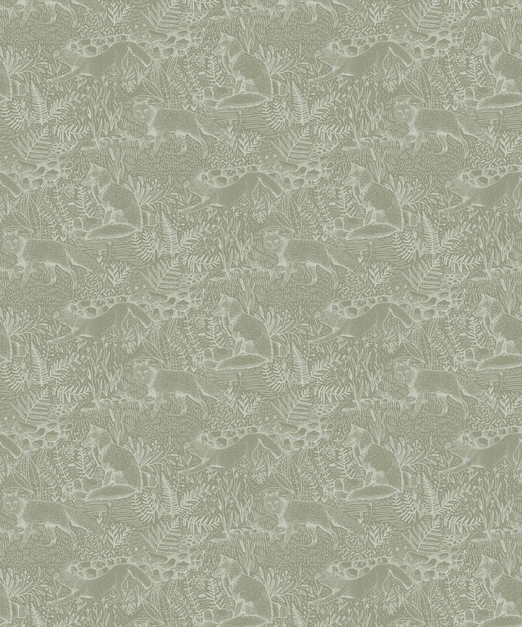 Fox Wallpaper, Sage