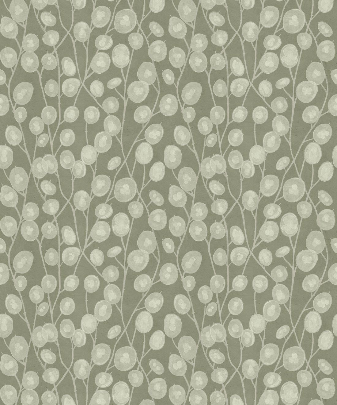 Lunaria Wallpaper, Green