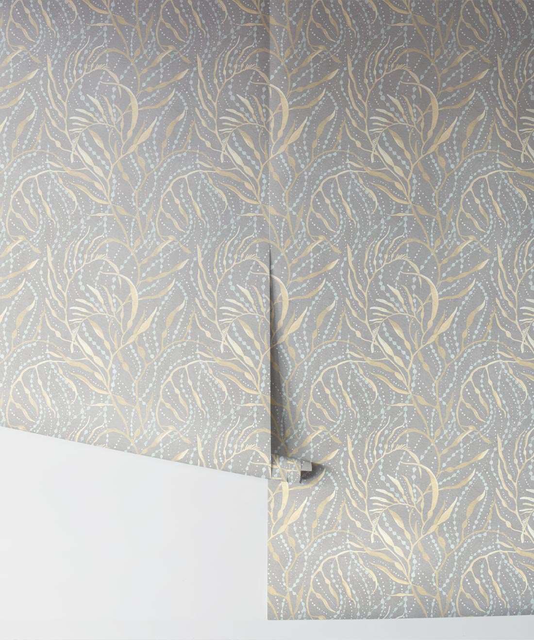 Neptune’s Necklace Wallpaper, Grey