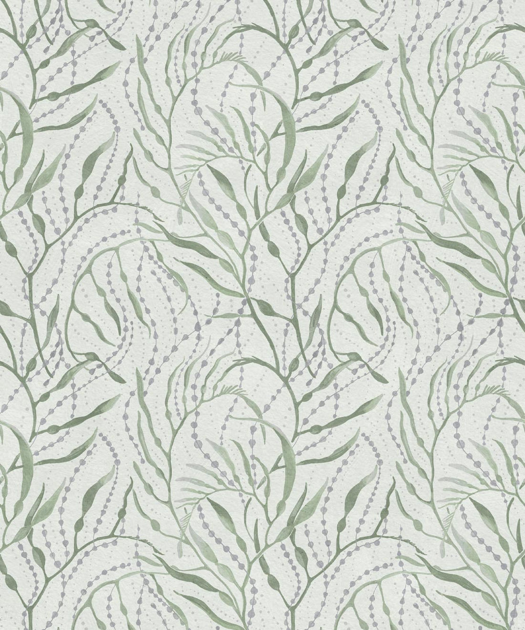 Neptune’s Necklace Wallpaper, Light Green