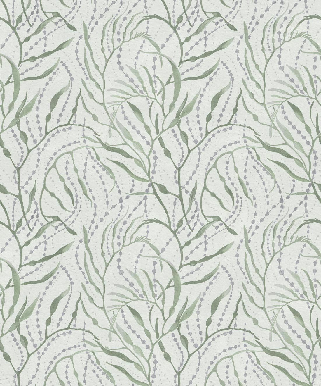 Neptune’s Necklace Wallpaper, Light Green