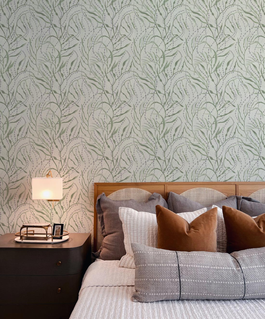 Neptune’s Necklace Wallpaper, Light Green