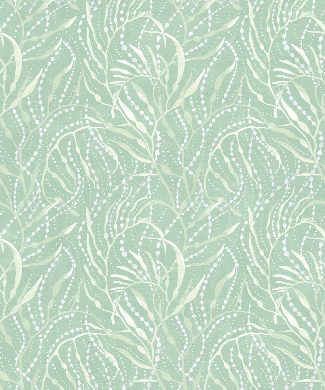 Neptune’s Necklace Wallpaper, Mint
