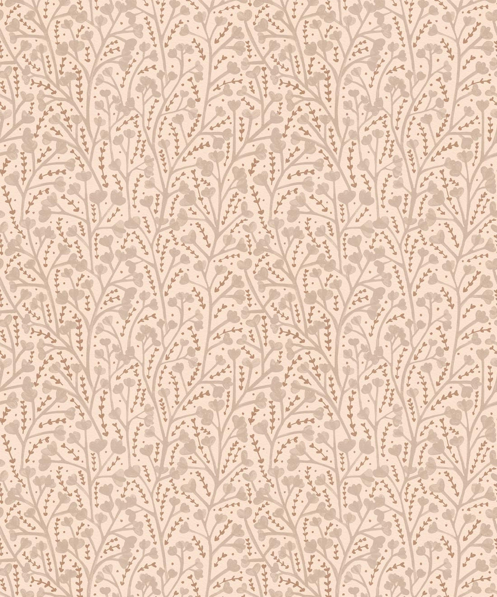 Petals Wallpaper, Cream