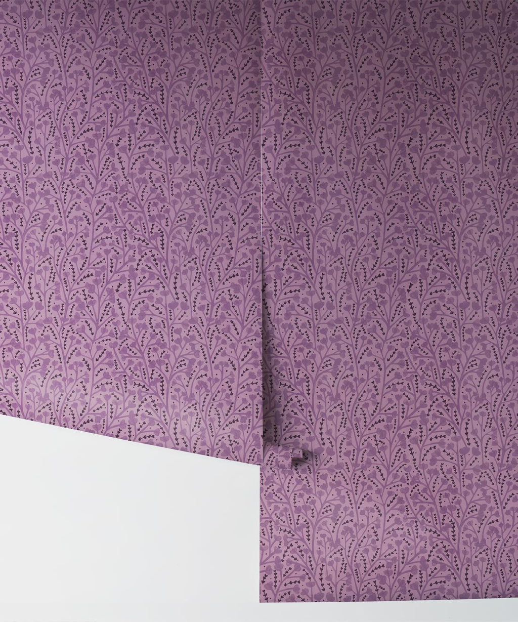 Petals Wallpaper, Lavender