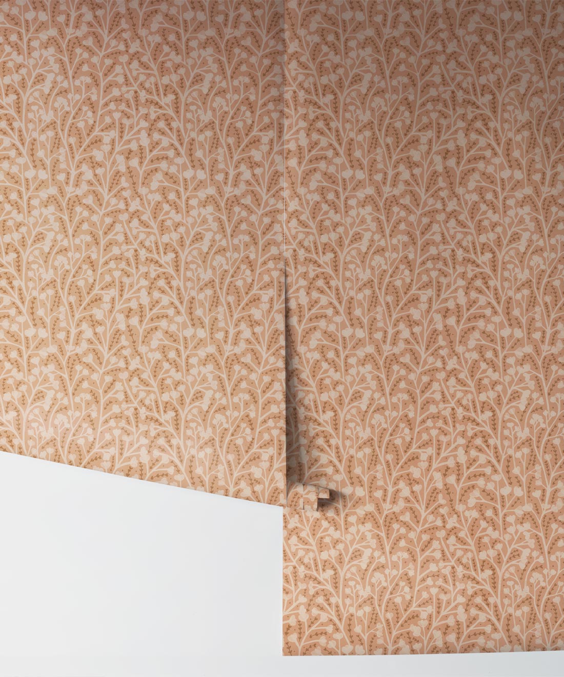 Petals Wallpaper, Terracotta