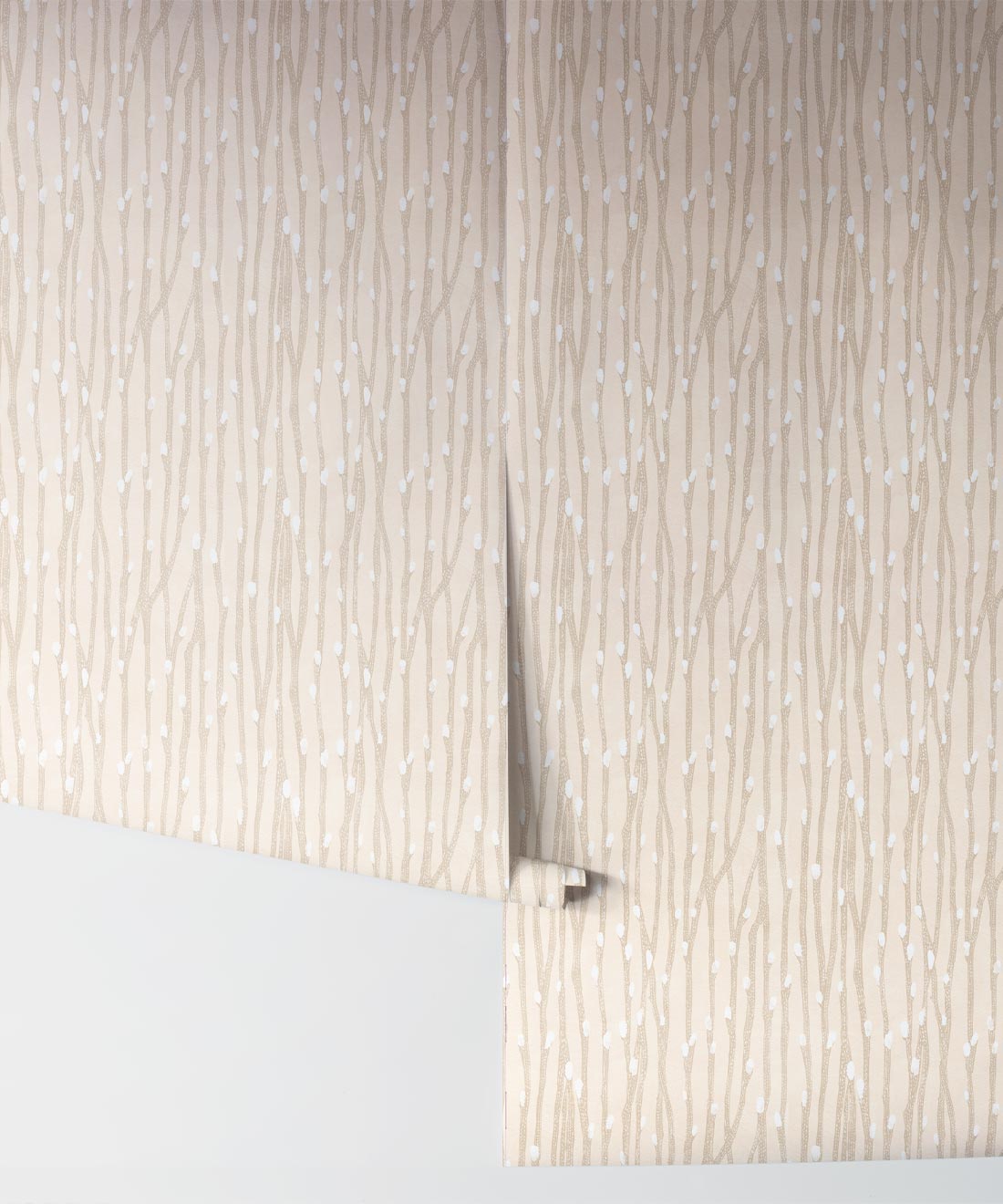 Pussy Willow Wallpaper, Nude