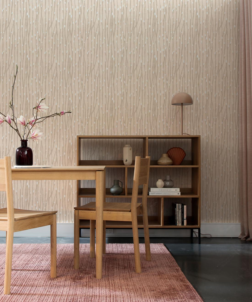 Pussy Willow Wallpaper, Nude