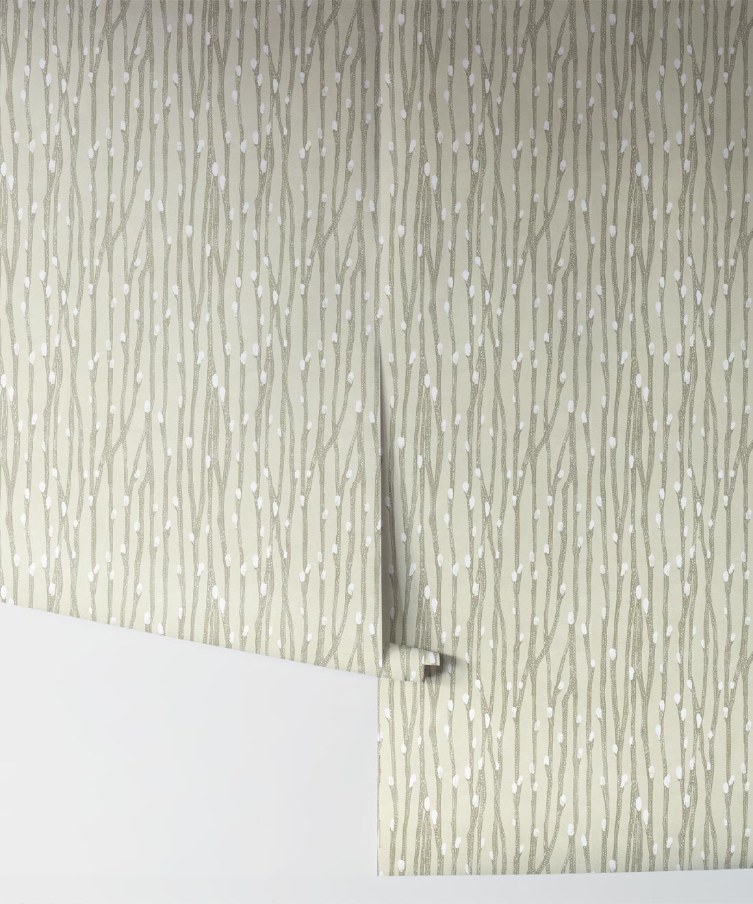 Pussy Willow Wallpaper, Sage