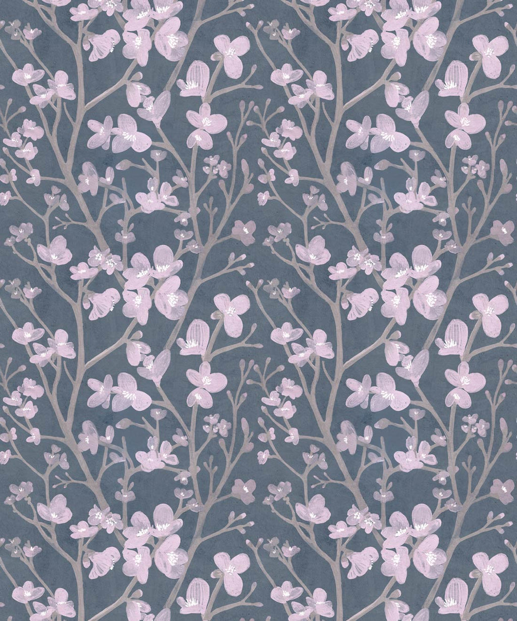 Quince Wallpaper, Grey