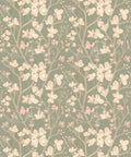 Quince Wallpaper, Sage