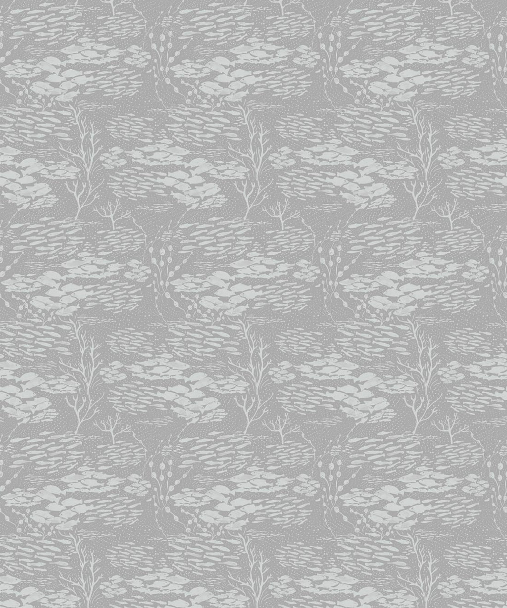 Shoal Wallpaper, Grey