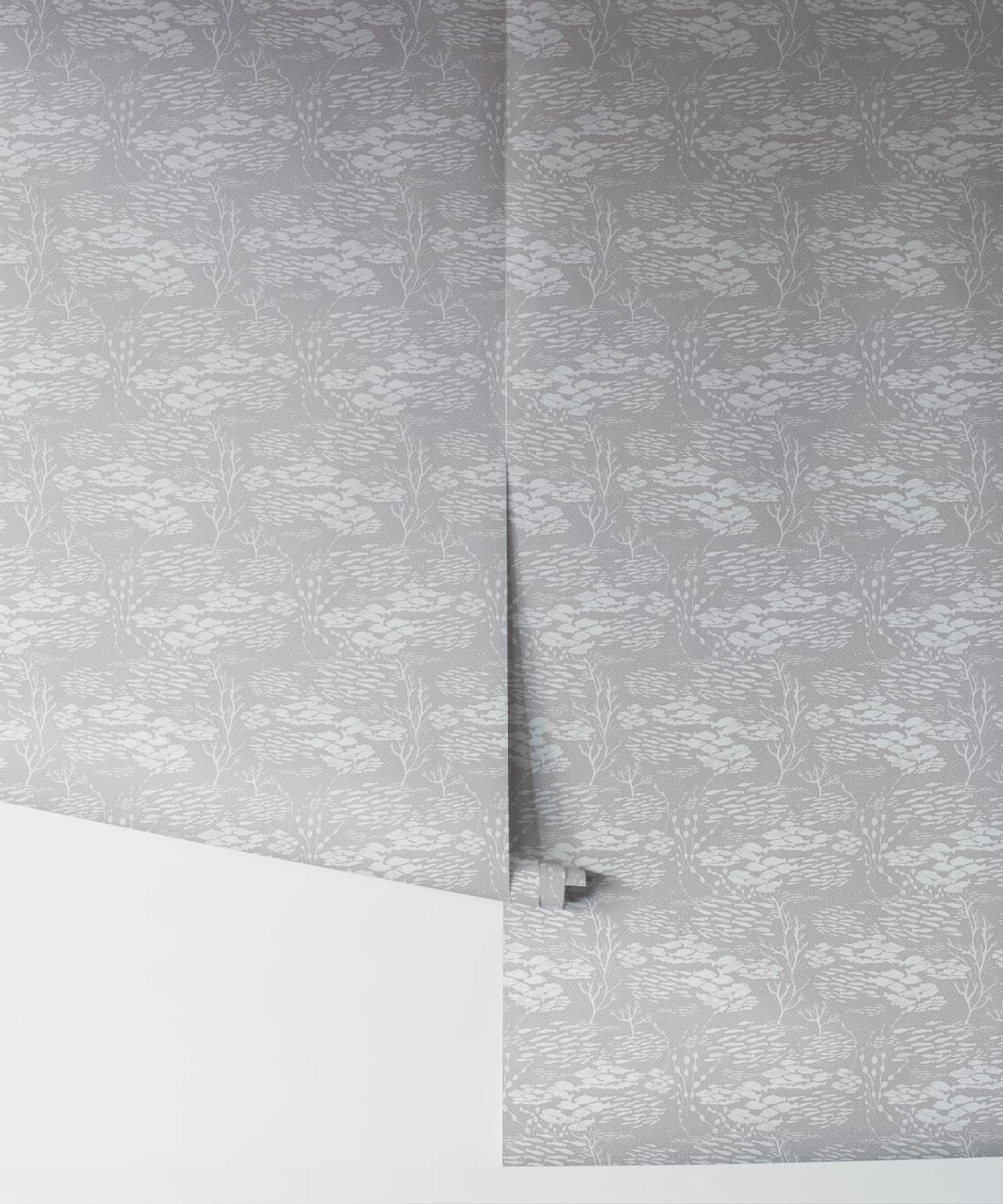 Shoal Wallpaper, Grey