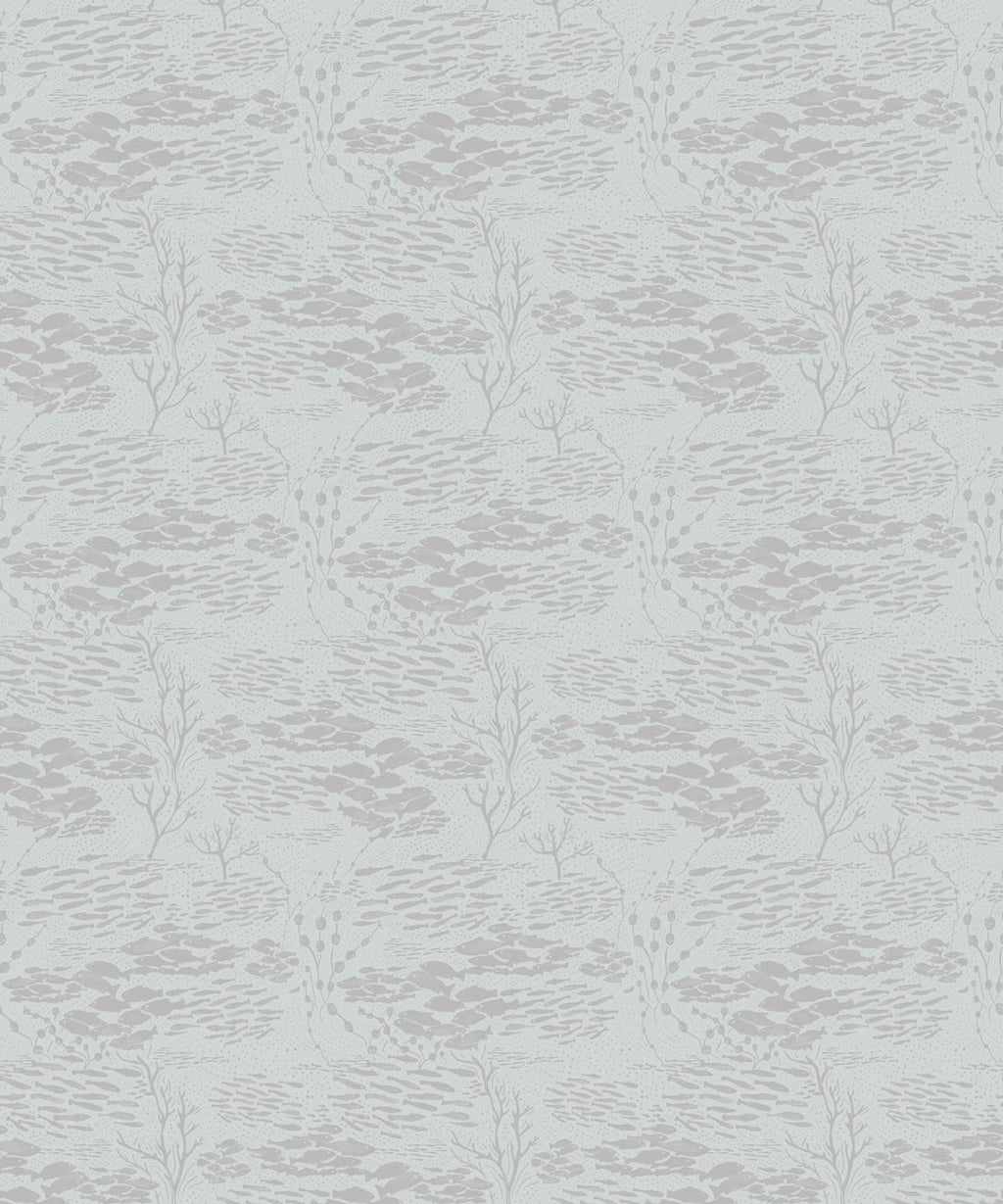 Shoal Wallpaper, Light Grey