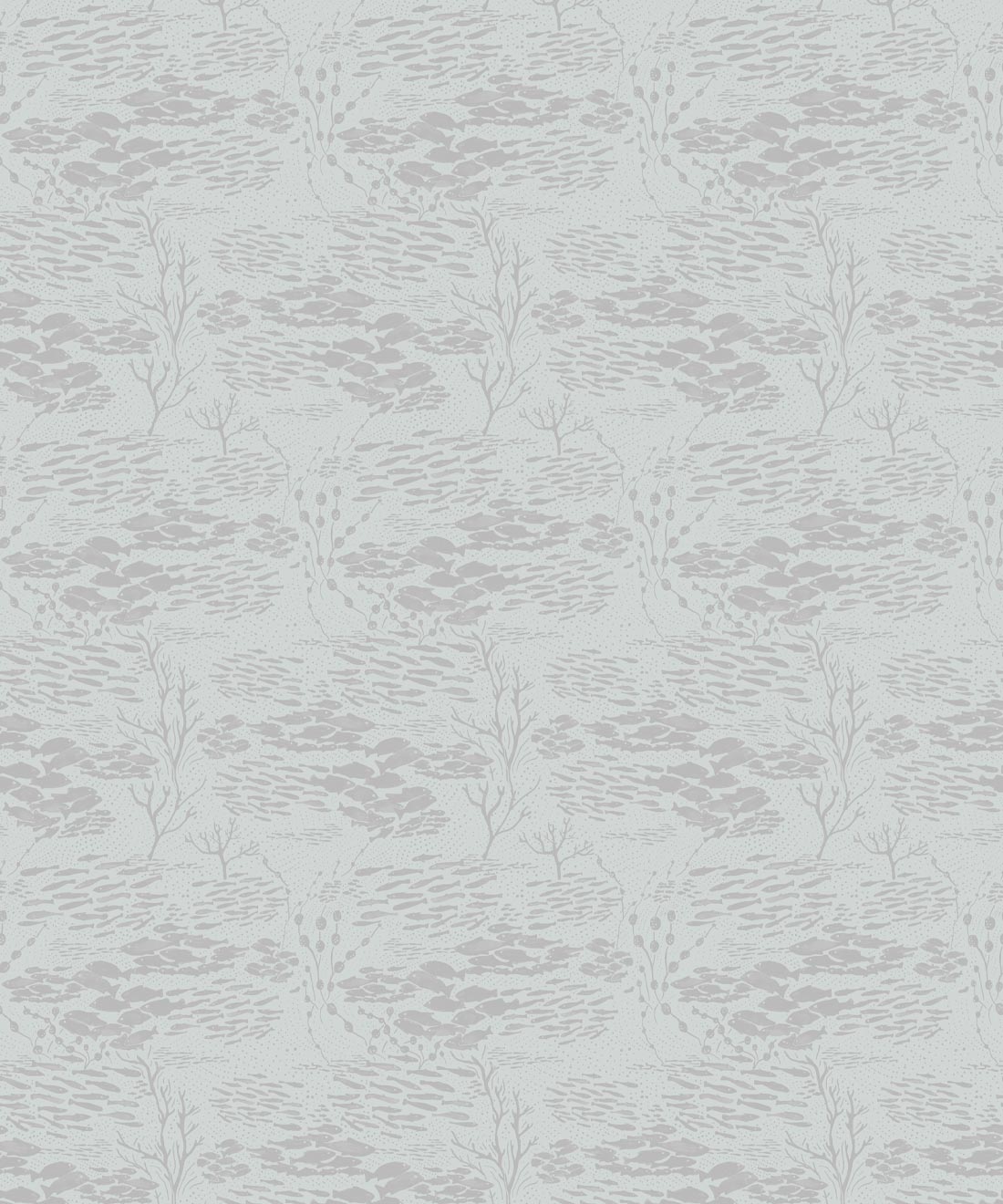 Shoal Wallpaper, Light Grey