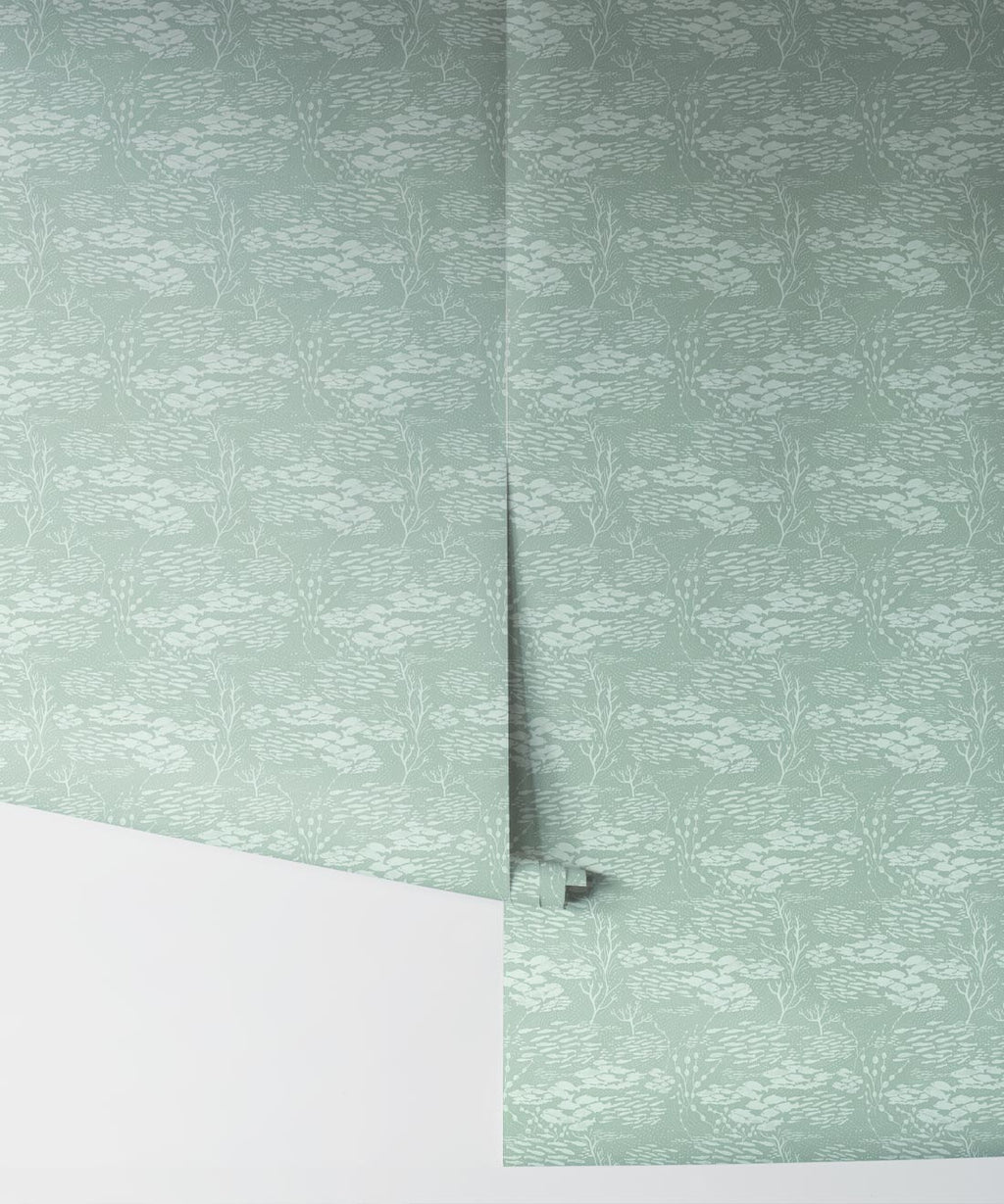 Shoal Wallpaper, Mint