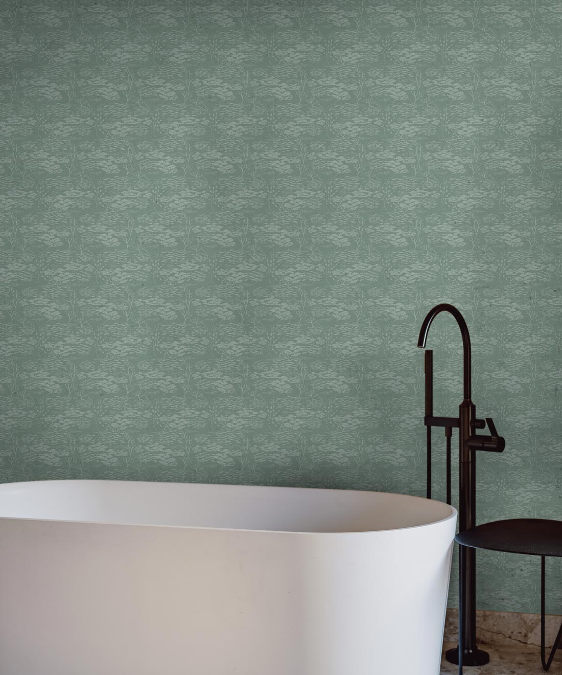 Shoal Wallpaper, Mint