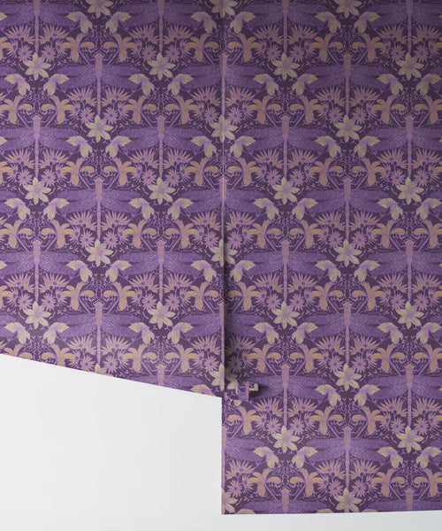 Papel pintado Semilla estelar, lavanda