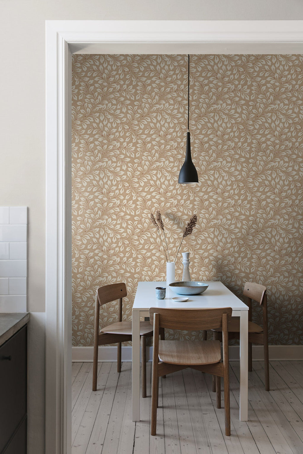 Liv 7430 - Terracotta & Beige
