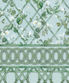 Climbing Sweet Pea Frieze Mural, Light Provence