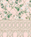 Climbing Sweet Pea Frieze Mural, Pink