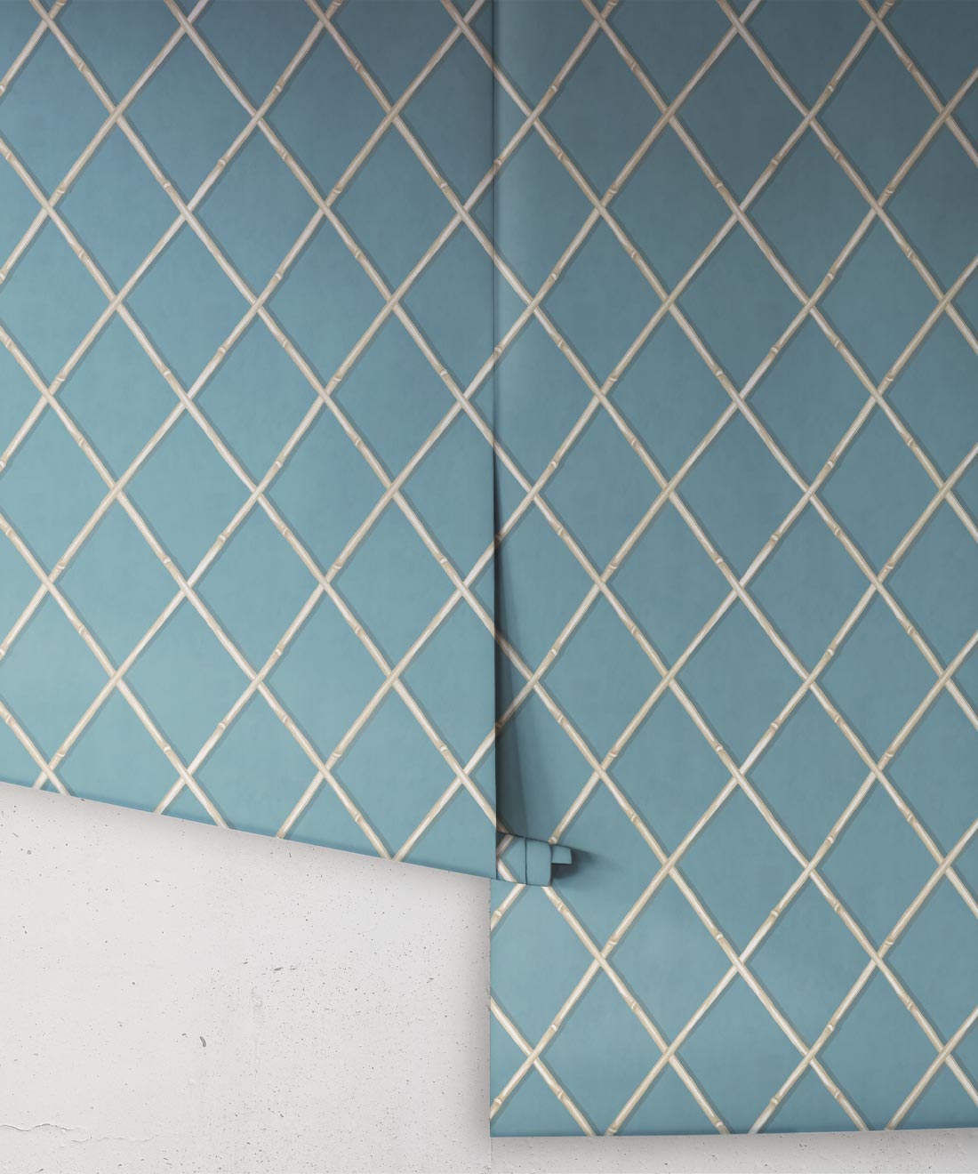 Colony Wallpaper, Provence & Cane