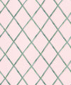 Colony Wallpaper, Pink & Green