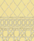 Colony Frieze Mural, Rattan & Cane