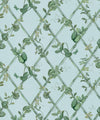 Petite Ivy Wallpaper, Light Provence