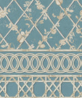 Ivy Frieze Mural, Provence & Cane